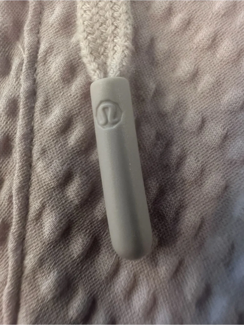 Lululemon Pack Light Textured Half-Zip Pullover Pink Mist High Neck Sz M